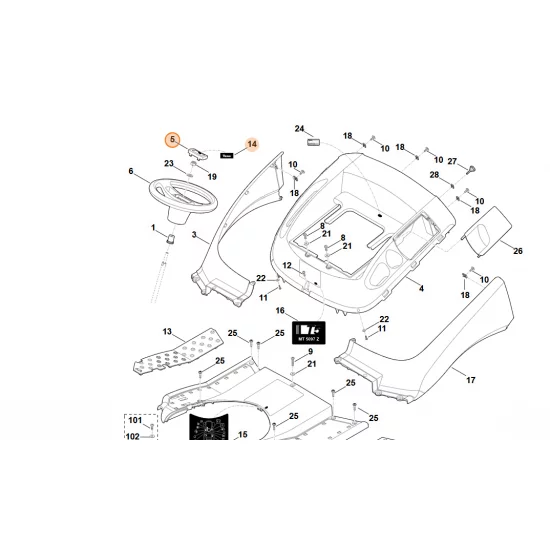 STIHL  Kołpak 6170 760 2600